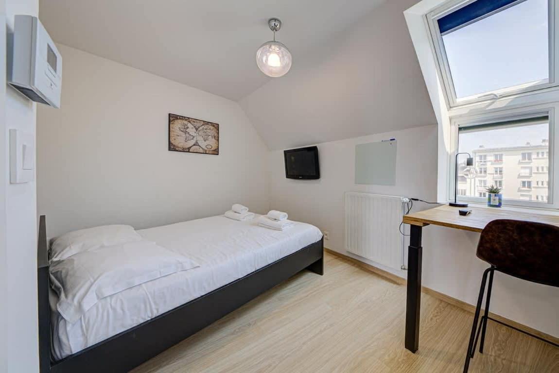Le Maginot, T4 De Standing, Terrasse Et Parking Leilighet Rennes Eksteriør bilde
